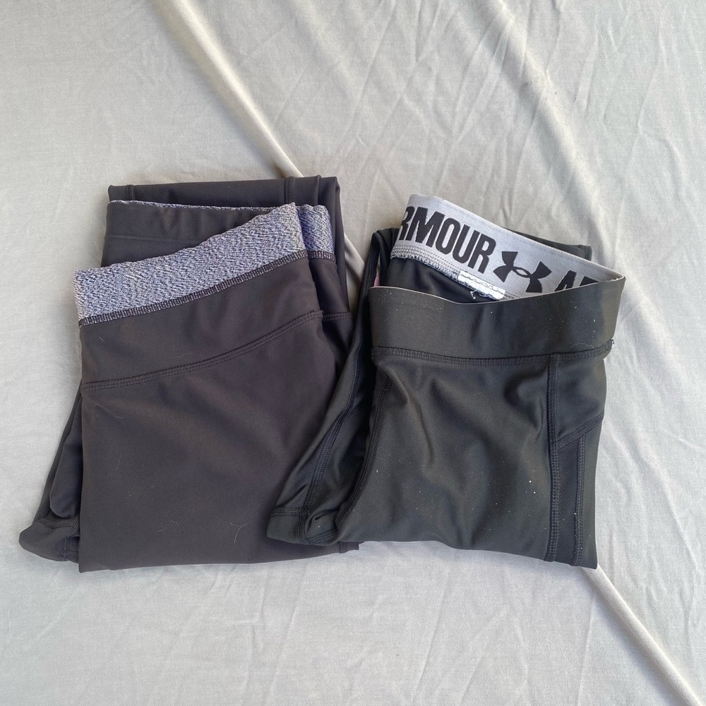 Athlete and Under Armour Leggings Duo